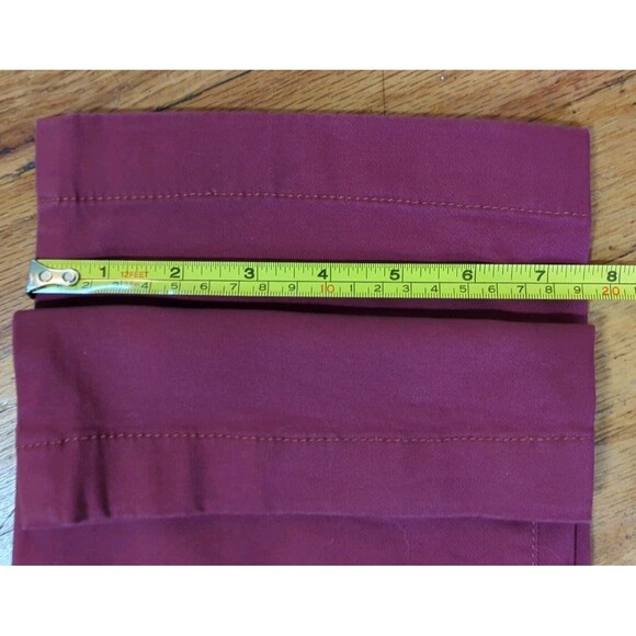 Nice 14th & Union Pants Men's 36 x 32 Burgundy Blush Slim Fit Chinos Khakis EUC - Picture 3 of 9